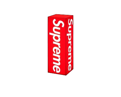 No Sply supreme インテリア ボード 置物 赤 ロゴ 人気（Supreme  