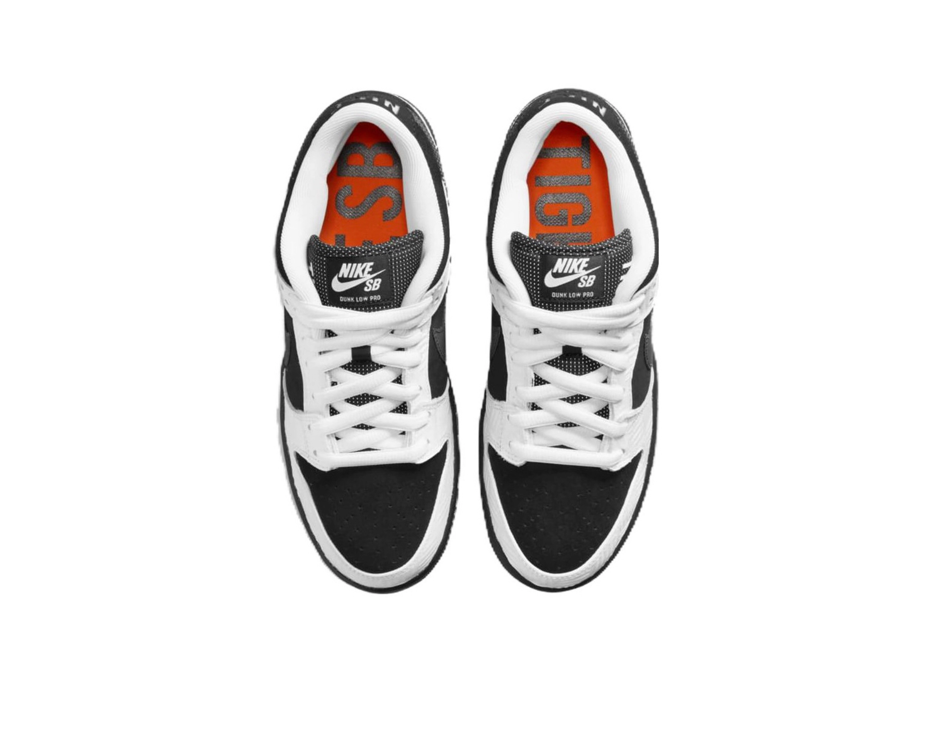 TIGHTBOOTH Nike SB Dunk Low Pro QS Black and 取出し White タイト 