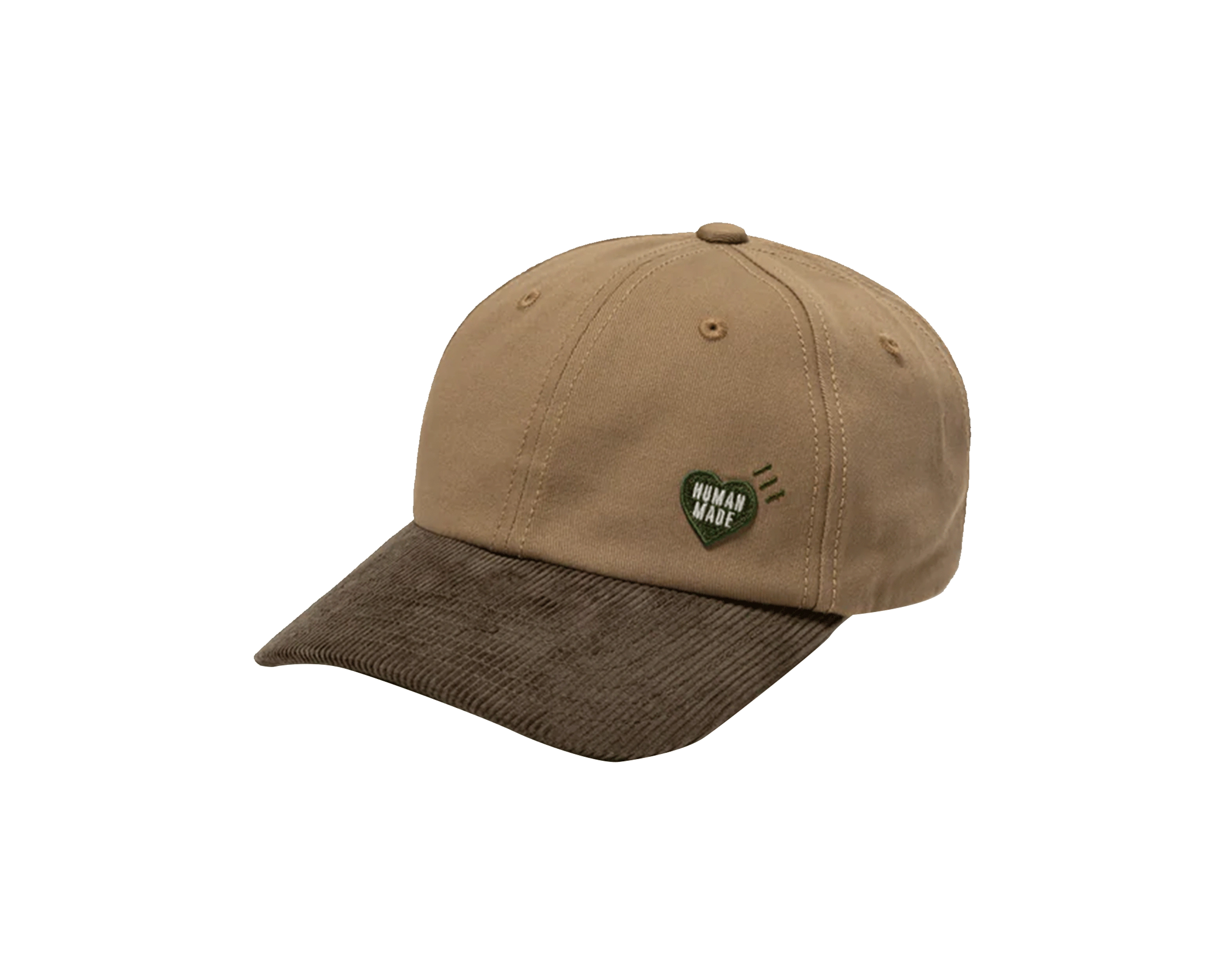HUMAN MADE 6PANEL TWILL CAP #3 BEIGE