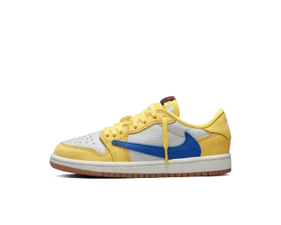 みゆかママTravisScott canary Air Jordan1 Travis Scott X Nike Womens Air Jordan 1 Low 'Canary'