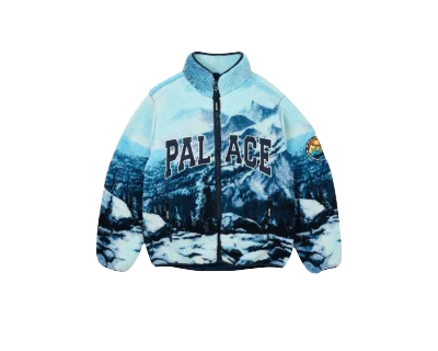 CARRYME/Palace Appalachian Funnel Fleece Palaska Blue 