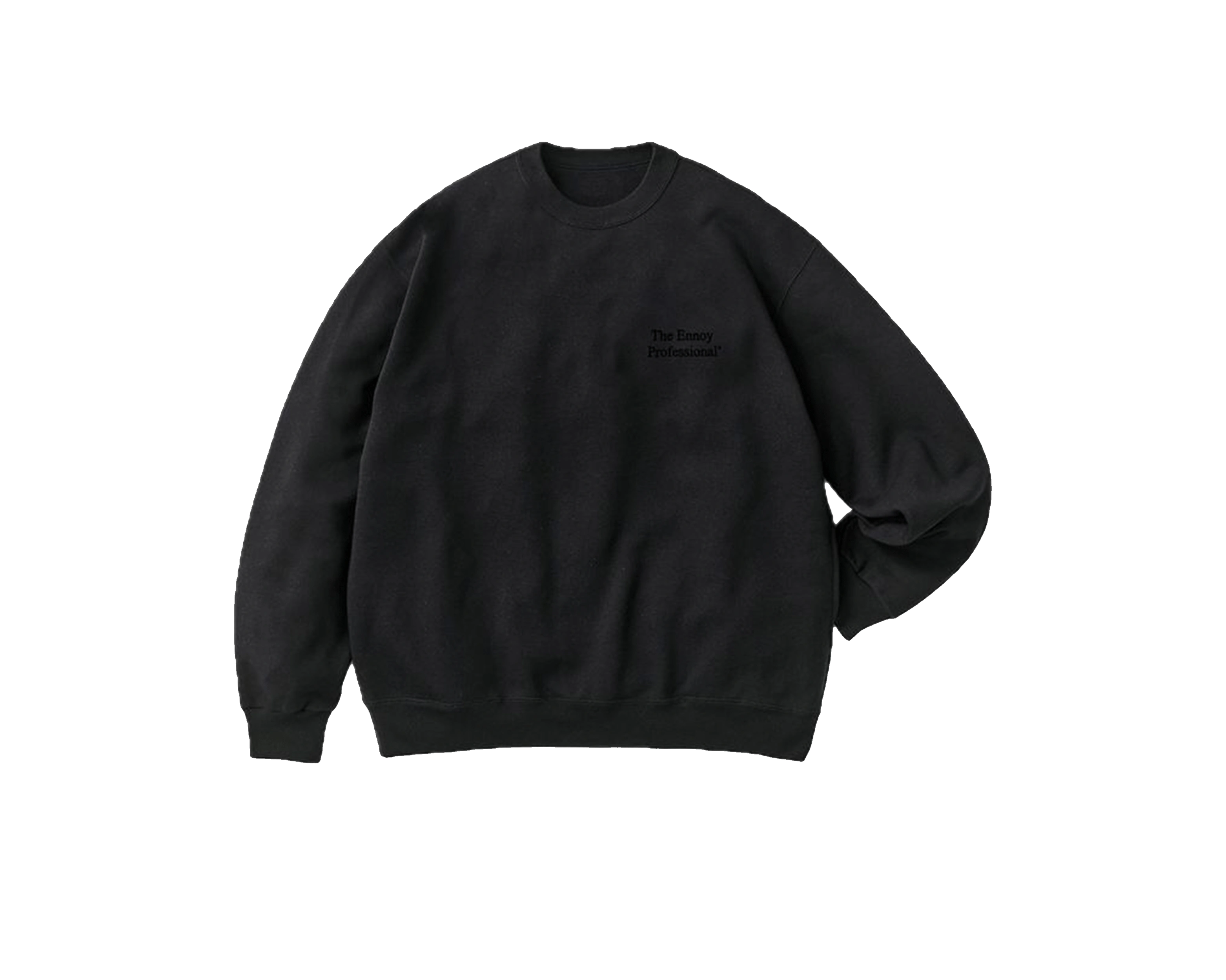CARRYME/Ennoy Professional Crew Sweat Set Up Black Black 25SS