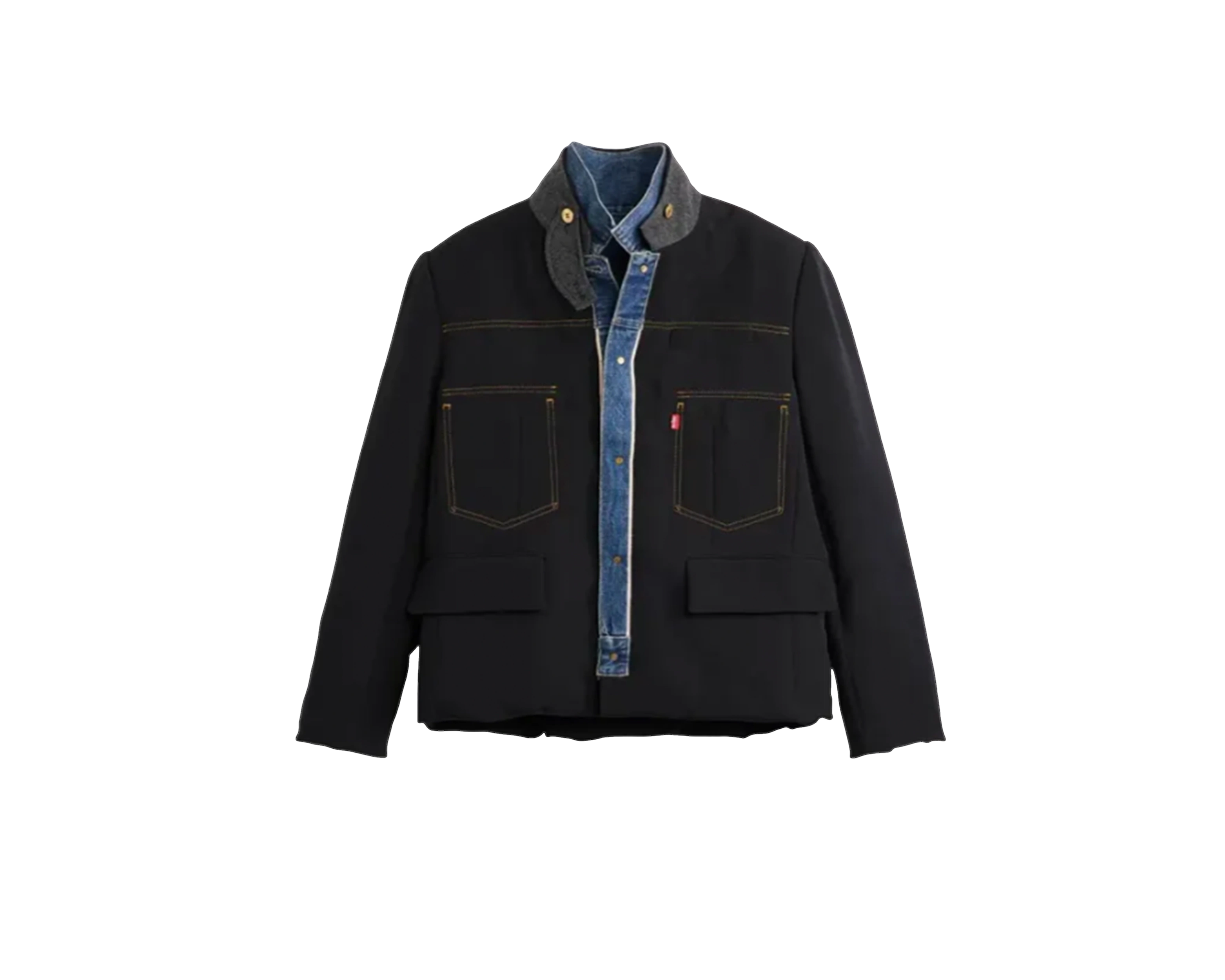 CARRYME/Sacai × LEVI'S Men's Denim × Matelasse Twill