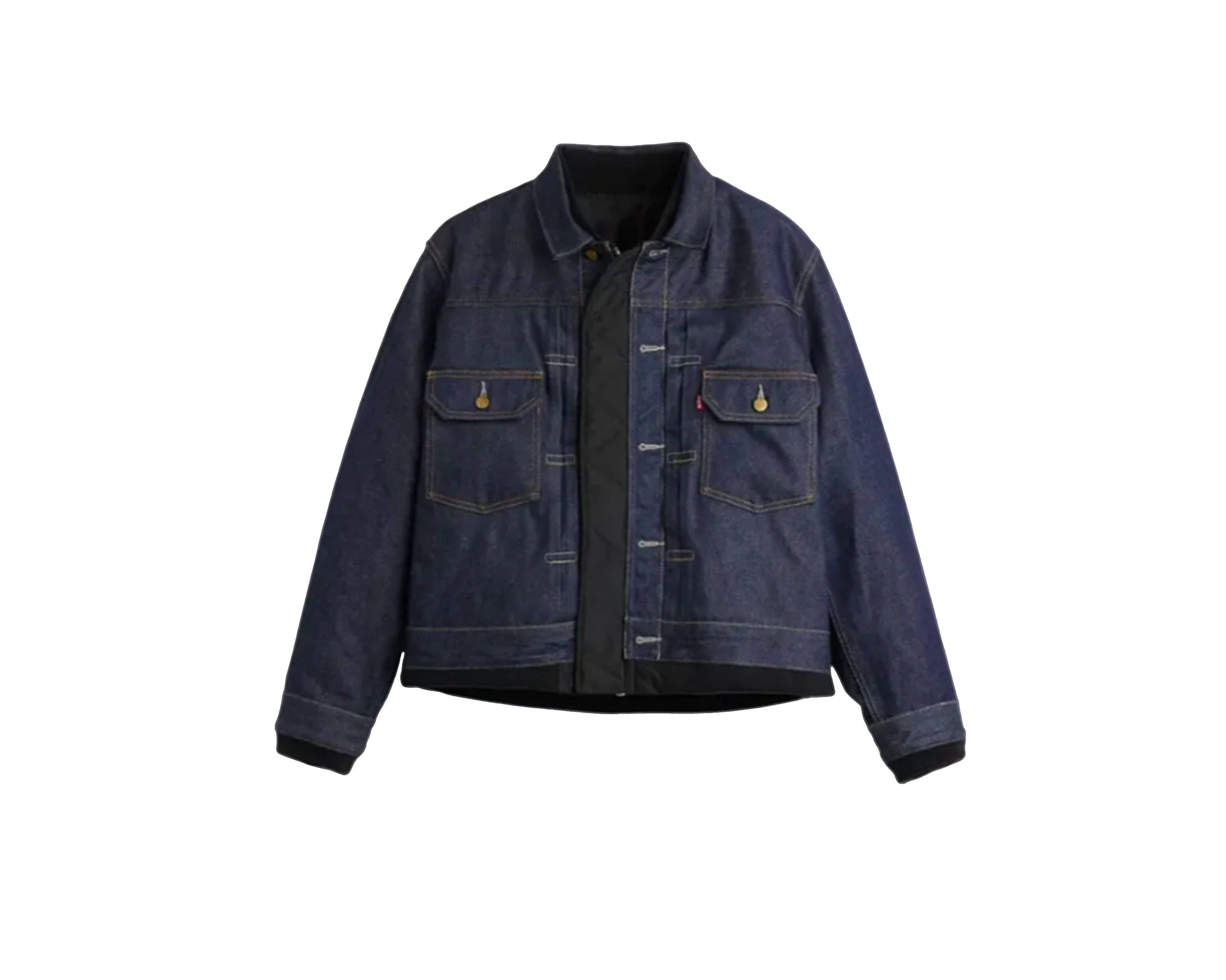 CARRYME/Sacai × LEVI'S Men's Denim × Nylon Twill Reversible