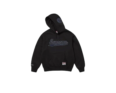 Supreme®/Mitchell & Ness® NCAA Hooded Sweatshirt | Supreme 24fw