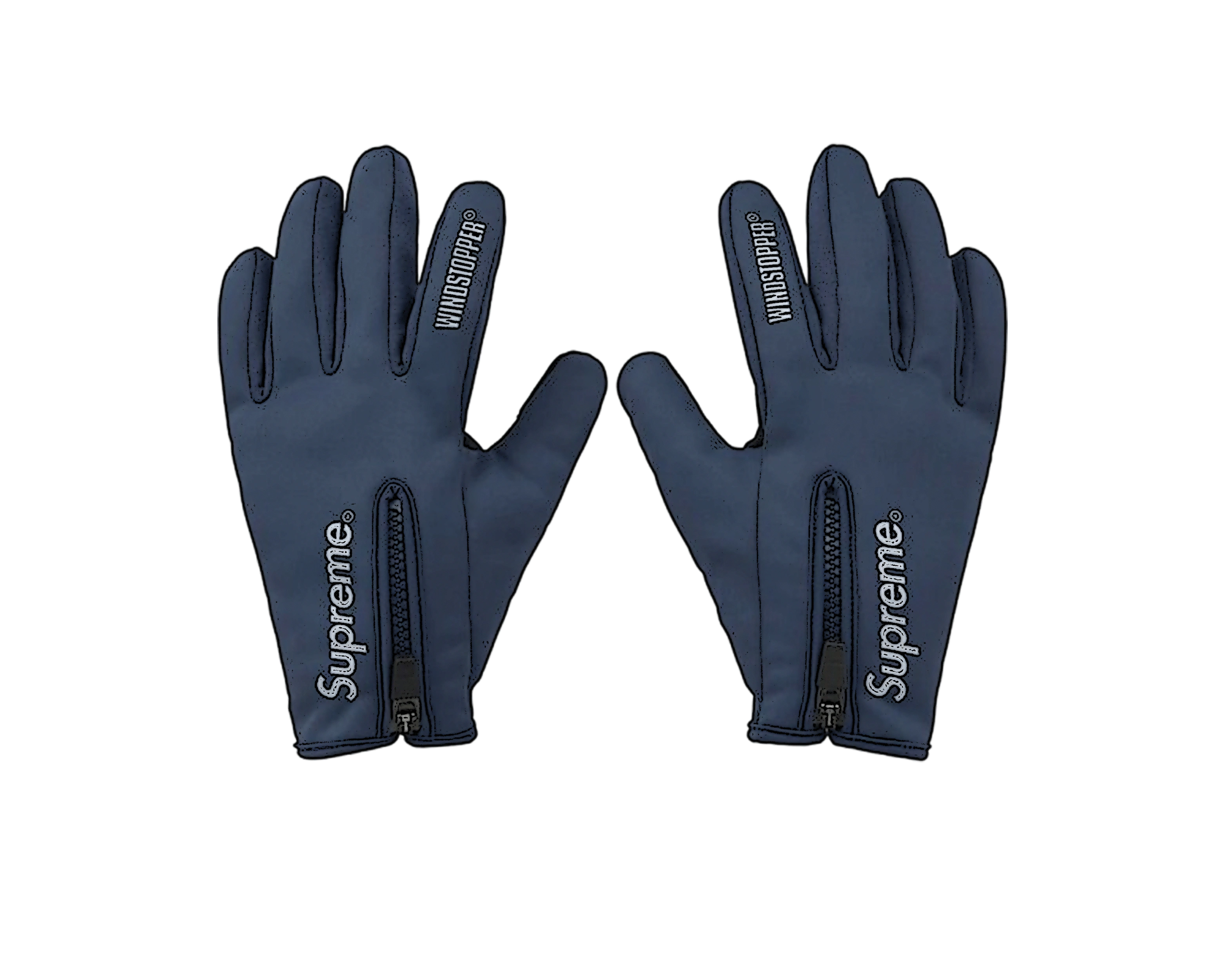 Supreme WINDSTOPPER Zip Gloves Ｌ Supreme WINDSTOPPER Zip Gloves WINDSTOPPER Zip Glove
