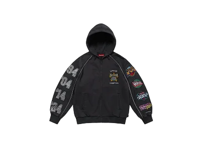 ジャケット・アウター Supreme Playoffs Zip Up HoodedSweatshirt Supreme Playoffs Zip Up Hooded Sweatshirt Black Men's - SS25