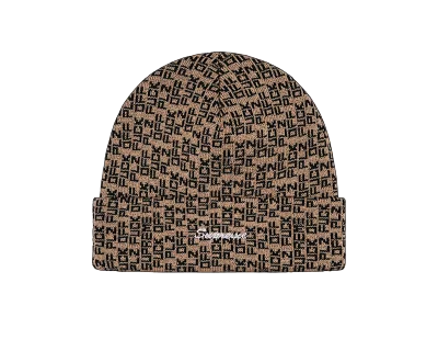 CARRYME/Supreme Fuck Off Beanie Tan
