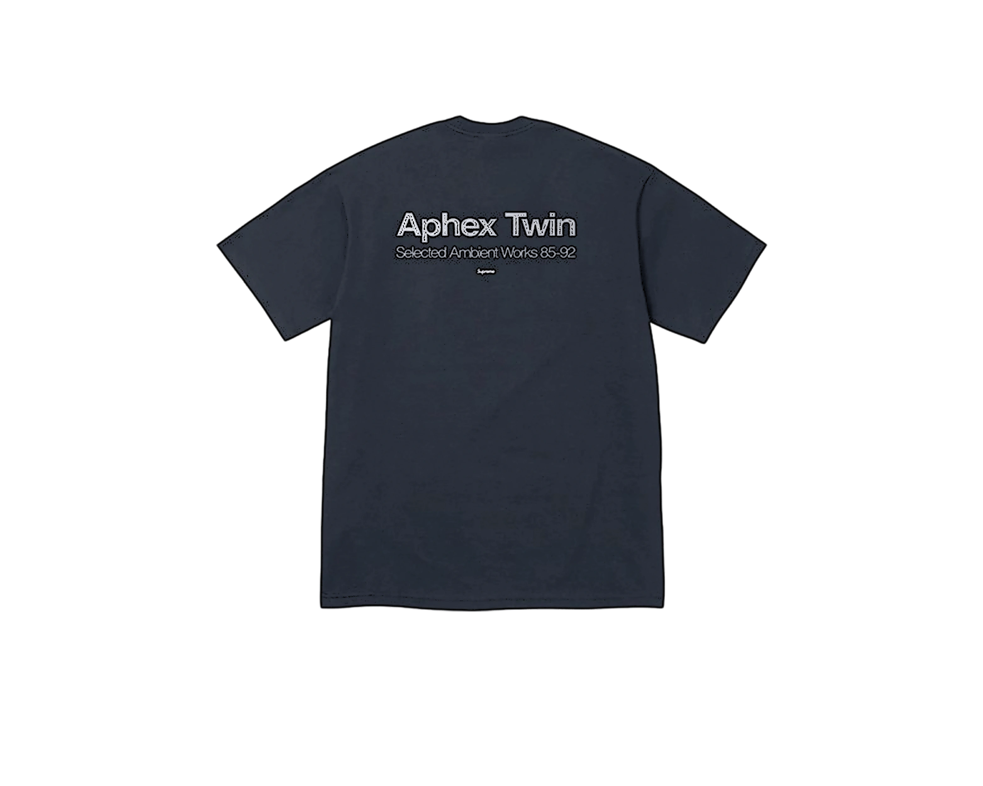 Supreme Aphex Twin Ambient Works Tee 黒s SS25 Supreme Aphex Twin Ambient Works T-Shirt Black Size