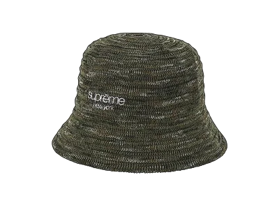CARRYME/Supreme Open Knit Crusher Black