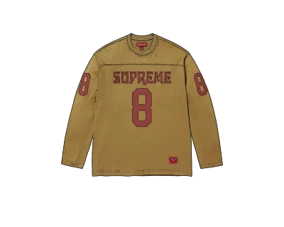 CARRYME/Supreme Affiliated L/S Football Top White