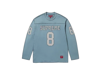 CARRYME/Supreme Affiliated L/S Football Top White