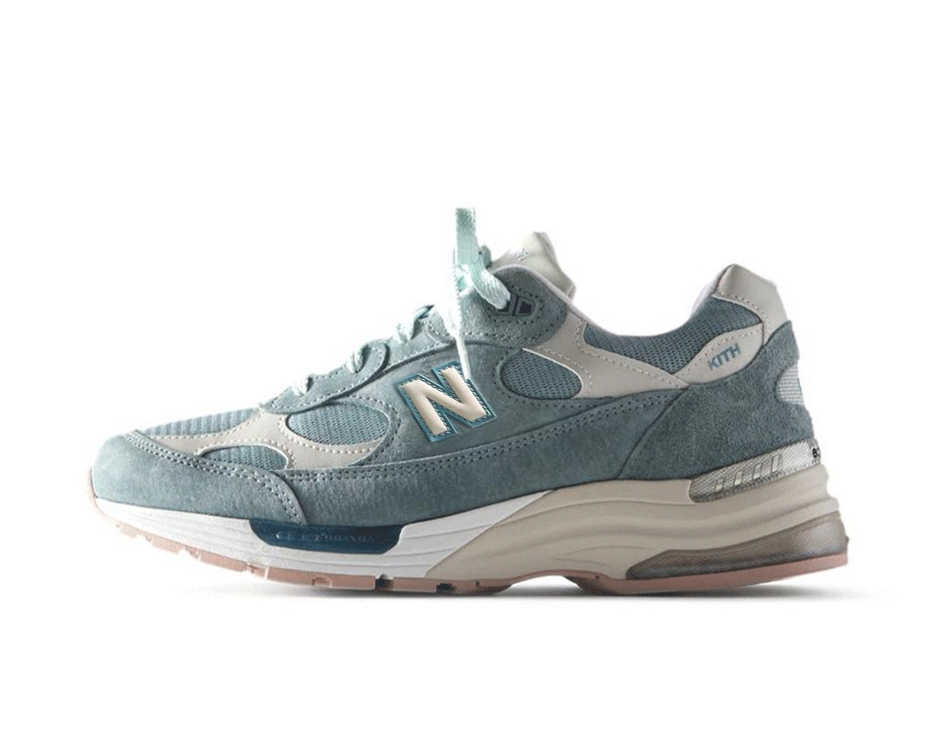 靴 KITHNewBalance992 Aegean BlueShadow Gray CARRYME Kyoto | . Style:KITH × New Balance 992 