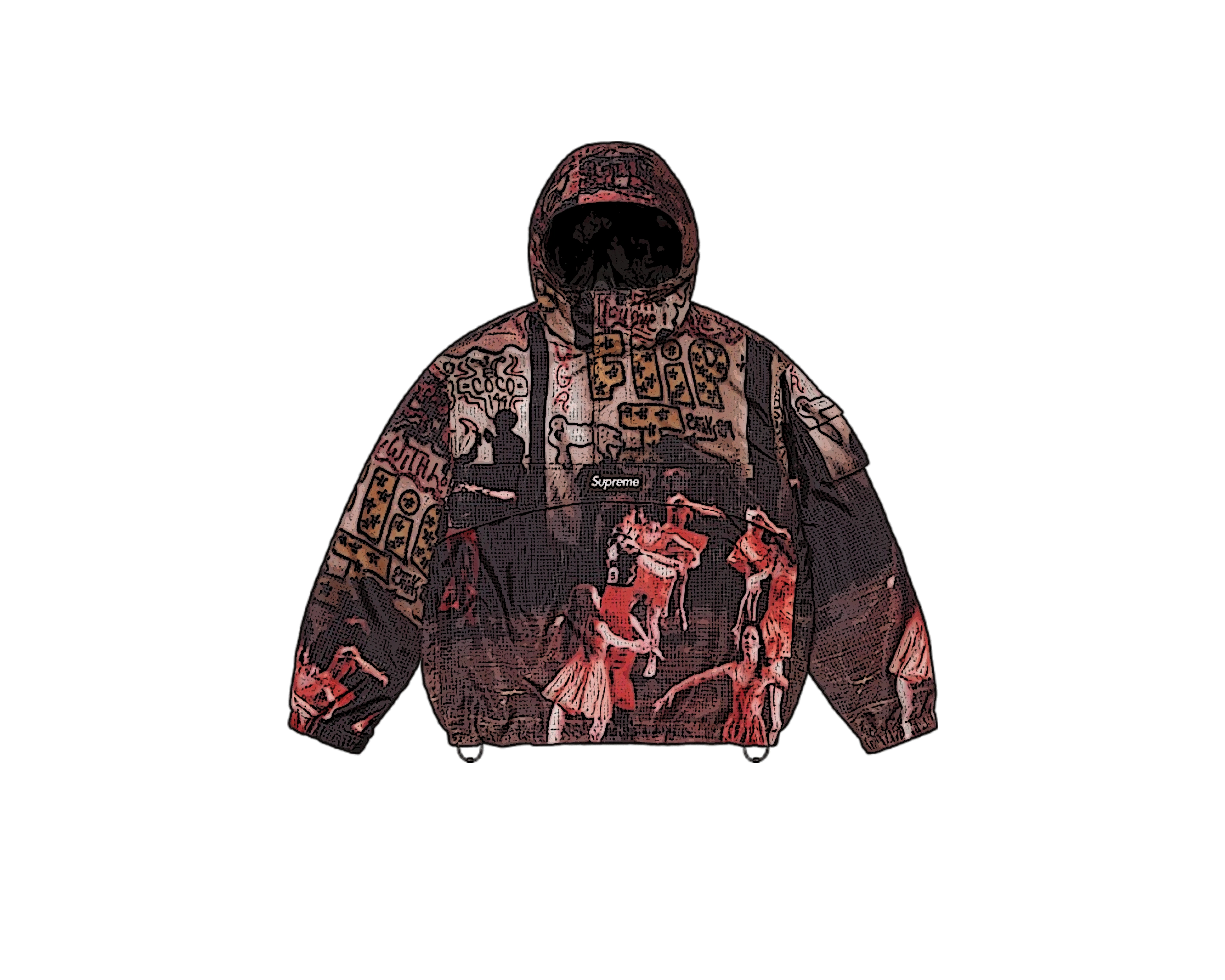 ジャケット・アウター Supreme Reflective Ripstop Anorak XL Supreme Reflective Ripstop Anorak