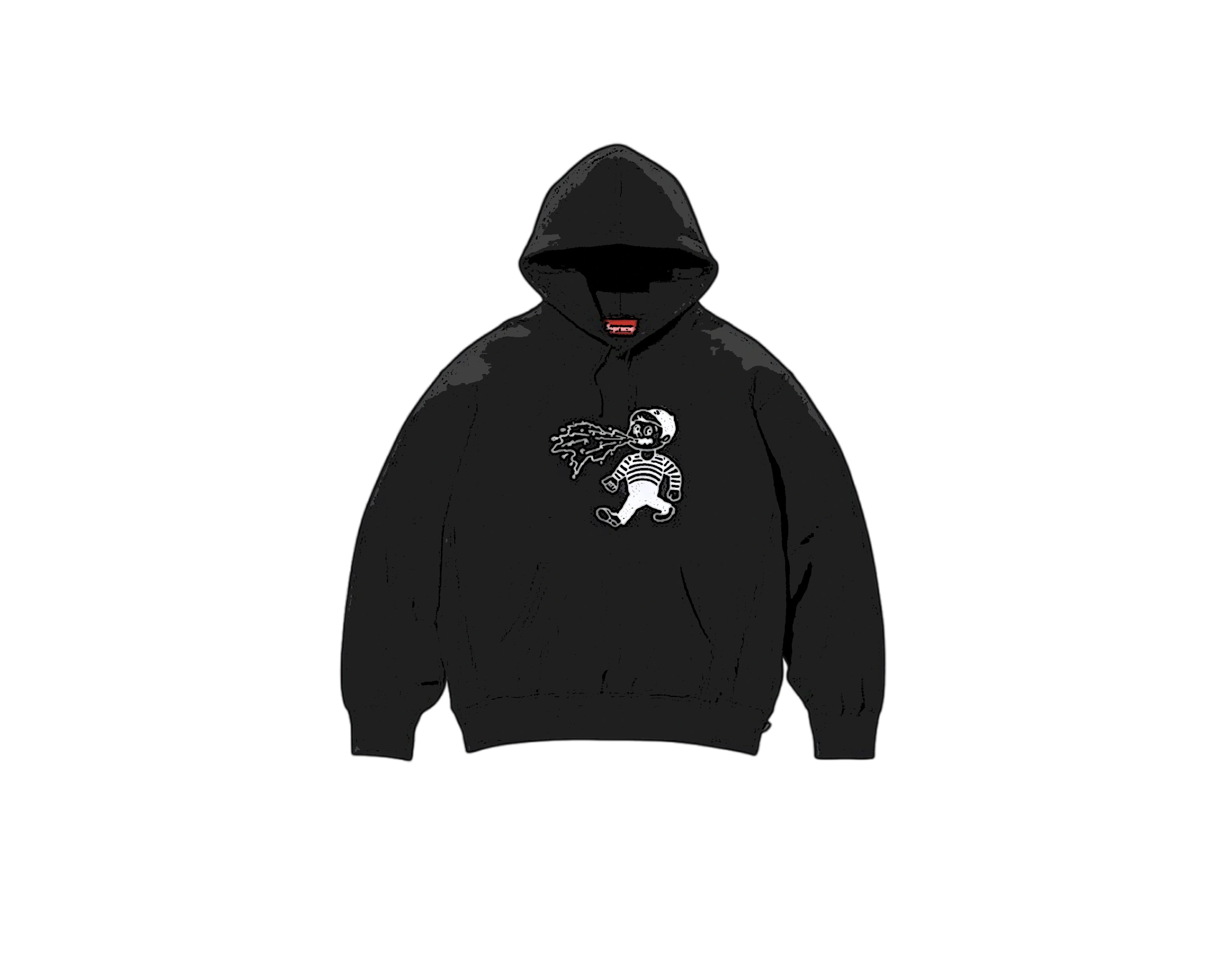 CARRYME/Supreme × Homerun Hooded Sweatshirt Black