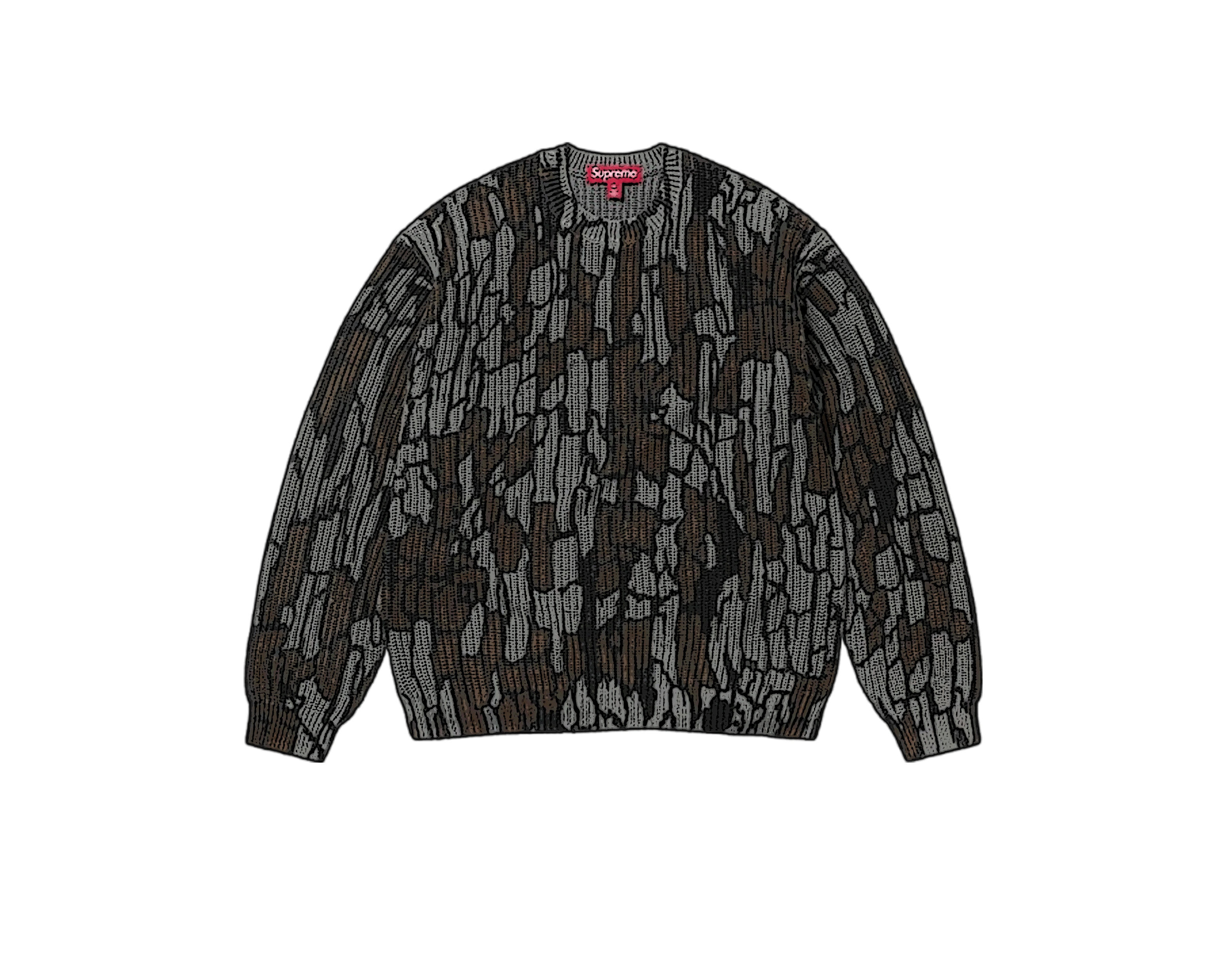 トップス Supreme Old English printed Sweater Supreme Old English Printed Sweater Black Men's - SS25 - US