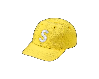 CARRYME/Supreme Cordura Denim S Logo 6-Panel Black
