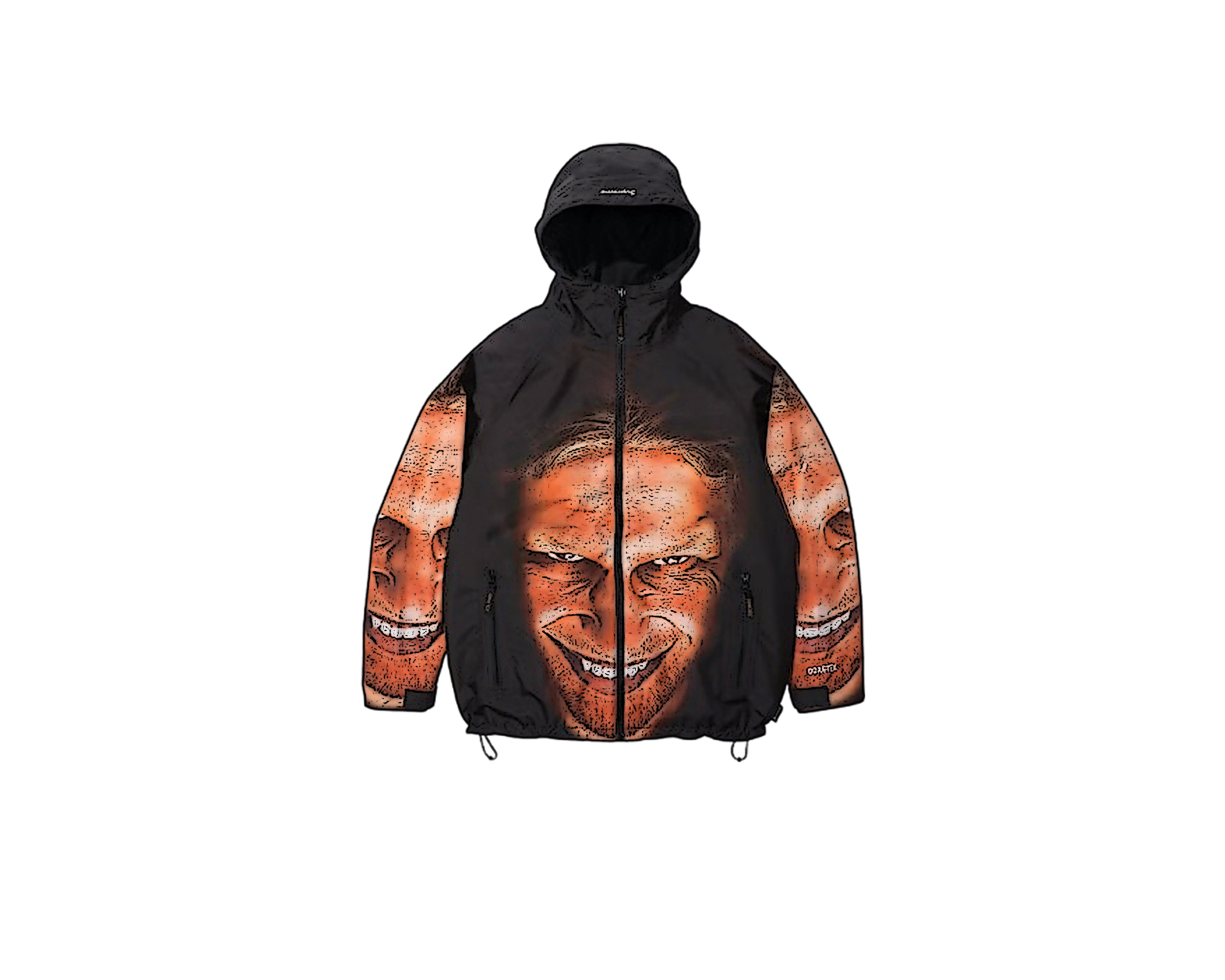 CARRYME/Supreme × Aphex Twin Reversible GORE-TEX Hooded Jacket Black