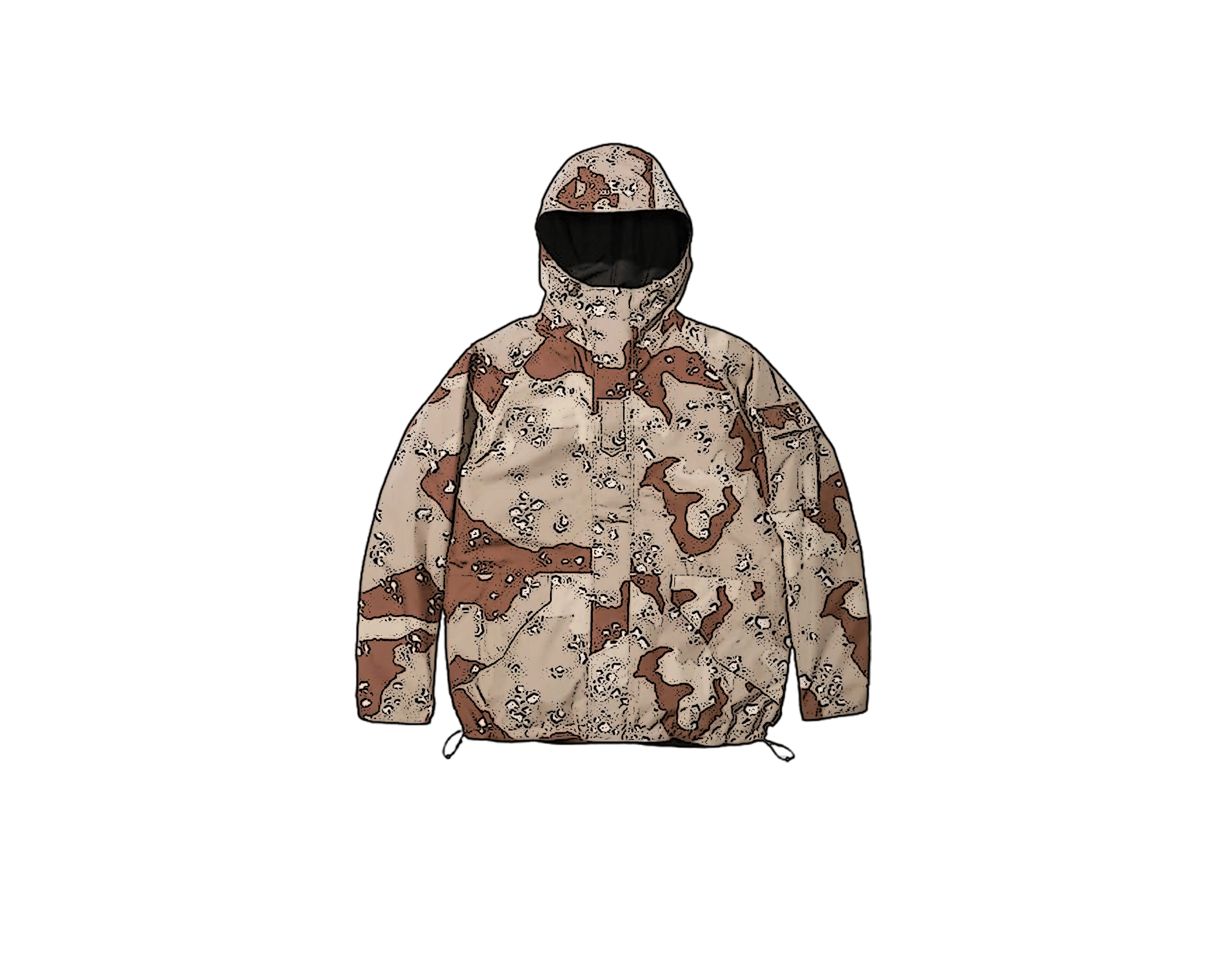 CARRYME/Supreme × Aphex Twin Reversible GORE-TEX Hooded Jacket