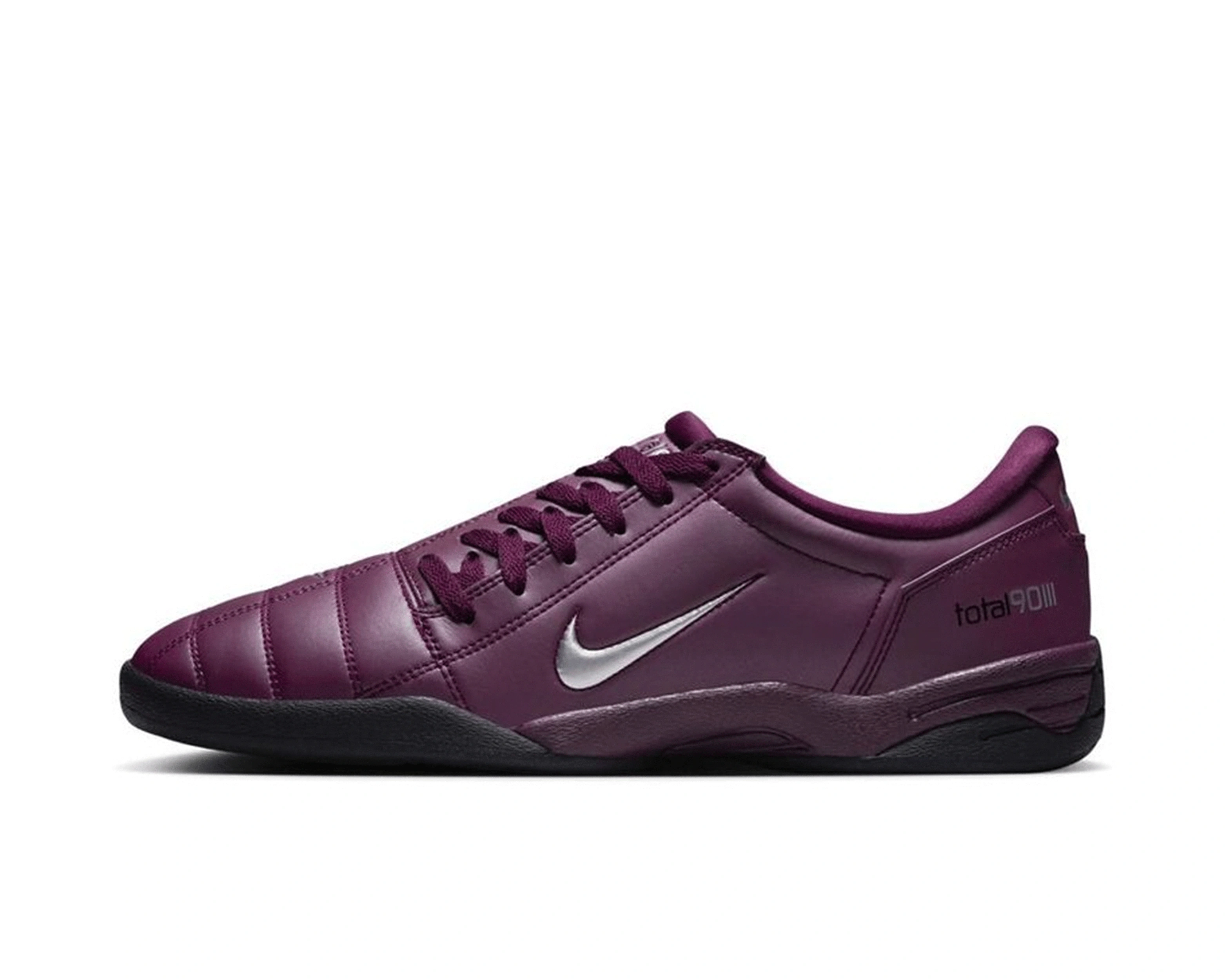 CARRYME/Nike Total 90 Bordeaux and Metallic Silver