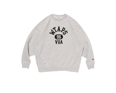 CARRYME/Wtaps × Champion Academy Crew Neck CTPL Black