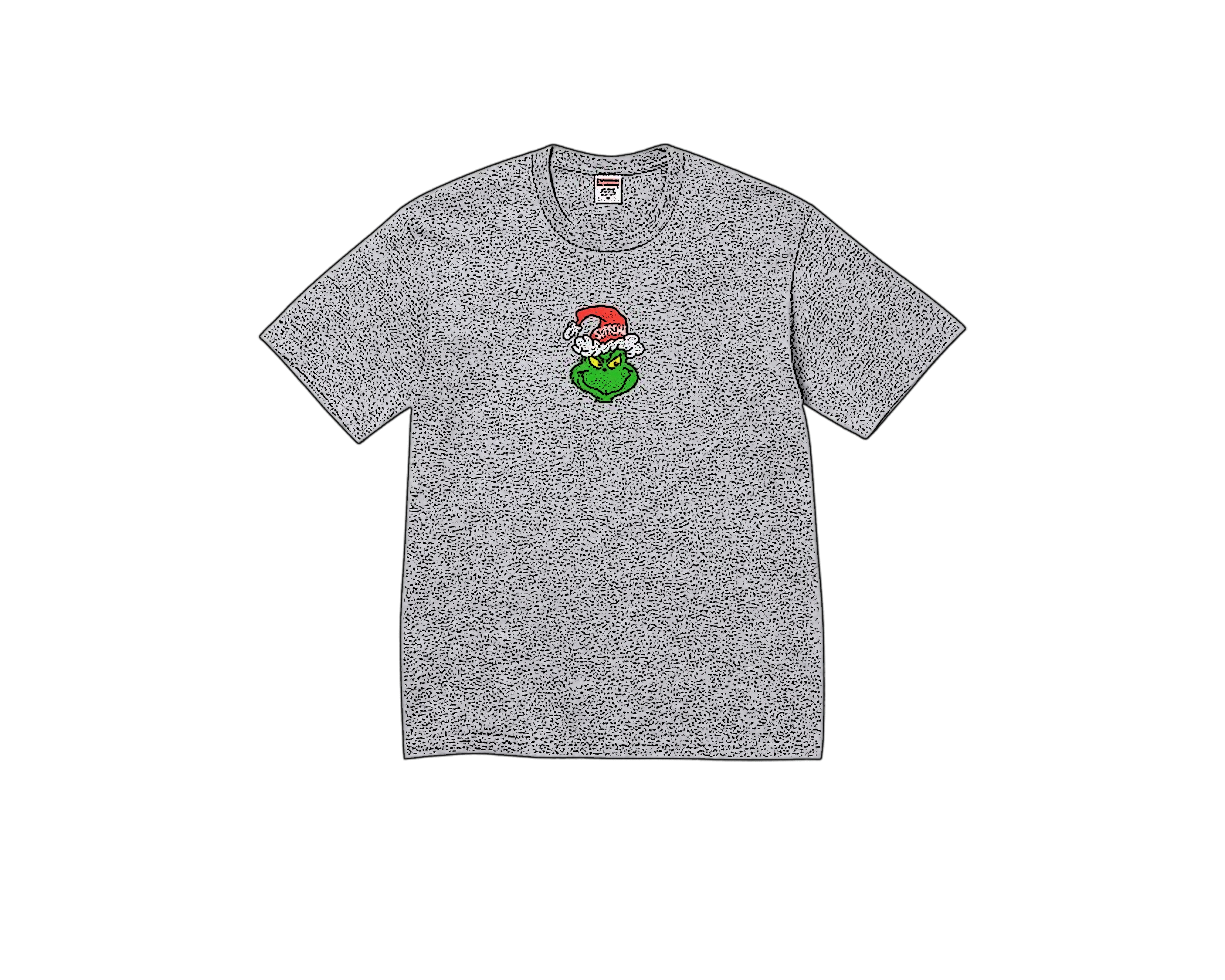 CARRYME/Supreme Grinch Tee Heather Grey