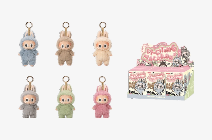 CARRYME/Pop Mart The Monsters Labubu Exciting Macaron ぬいぐるみ