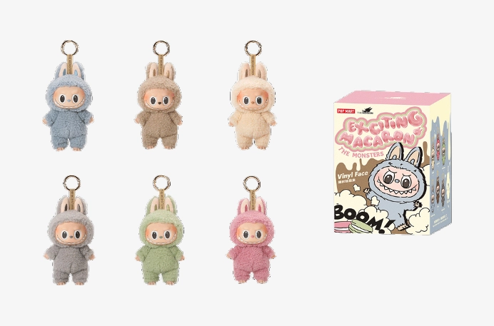 CARRYME/Pop Mart The Monsters Labubu Exciting Macaron ぬいぐるみ