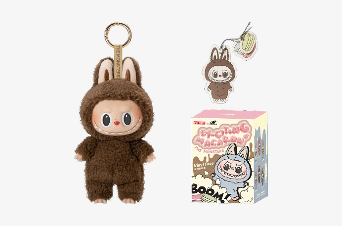 CARRYME/Pop Mart The Monsters Exciting Macaron Chestnut Cocoa