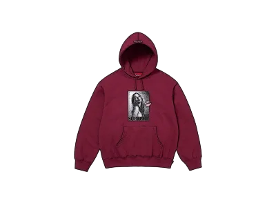 CARRYME/Supreme Kate Moss Hooded Sweatshirt Ash Grey
