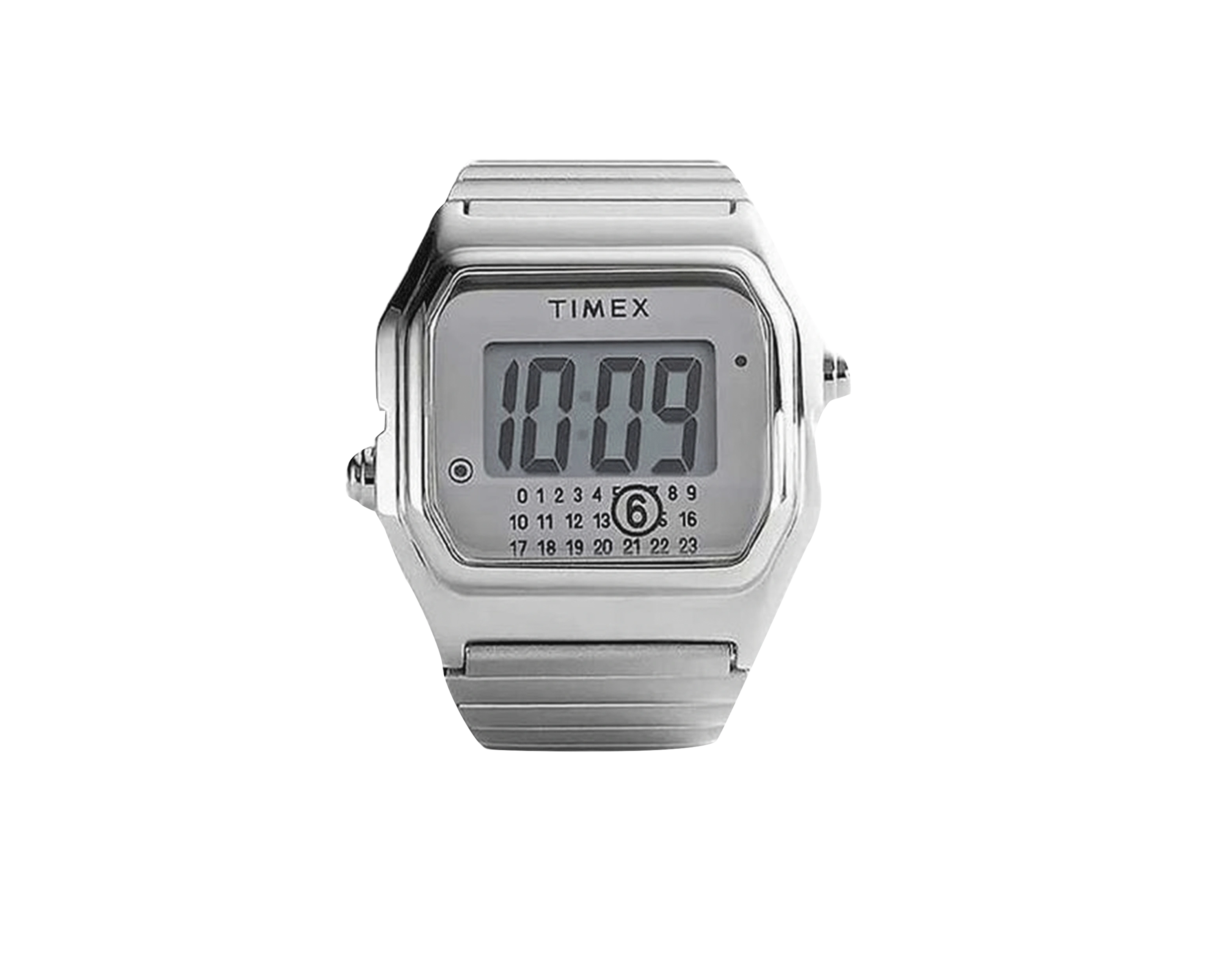 TIMEX × MM6 Maison Margiela T80 シルバー CARRYME/TIMEX × MM6 Maison Margiela T80 Ring Watch Silver
