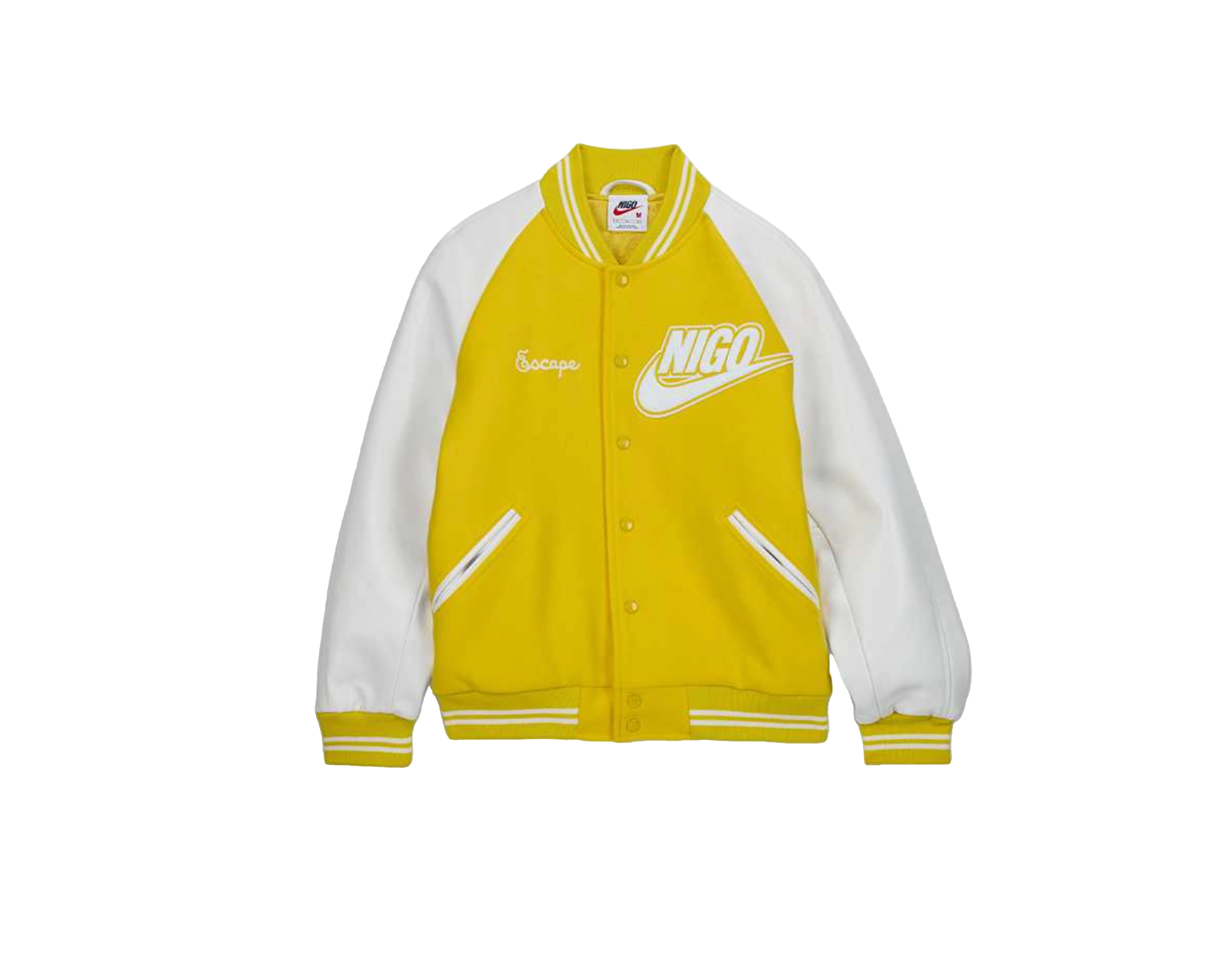 CARRYME/Nigo × Nike NRG Varsity Jacket Yellow (NIGO)