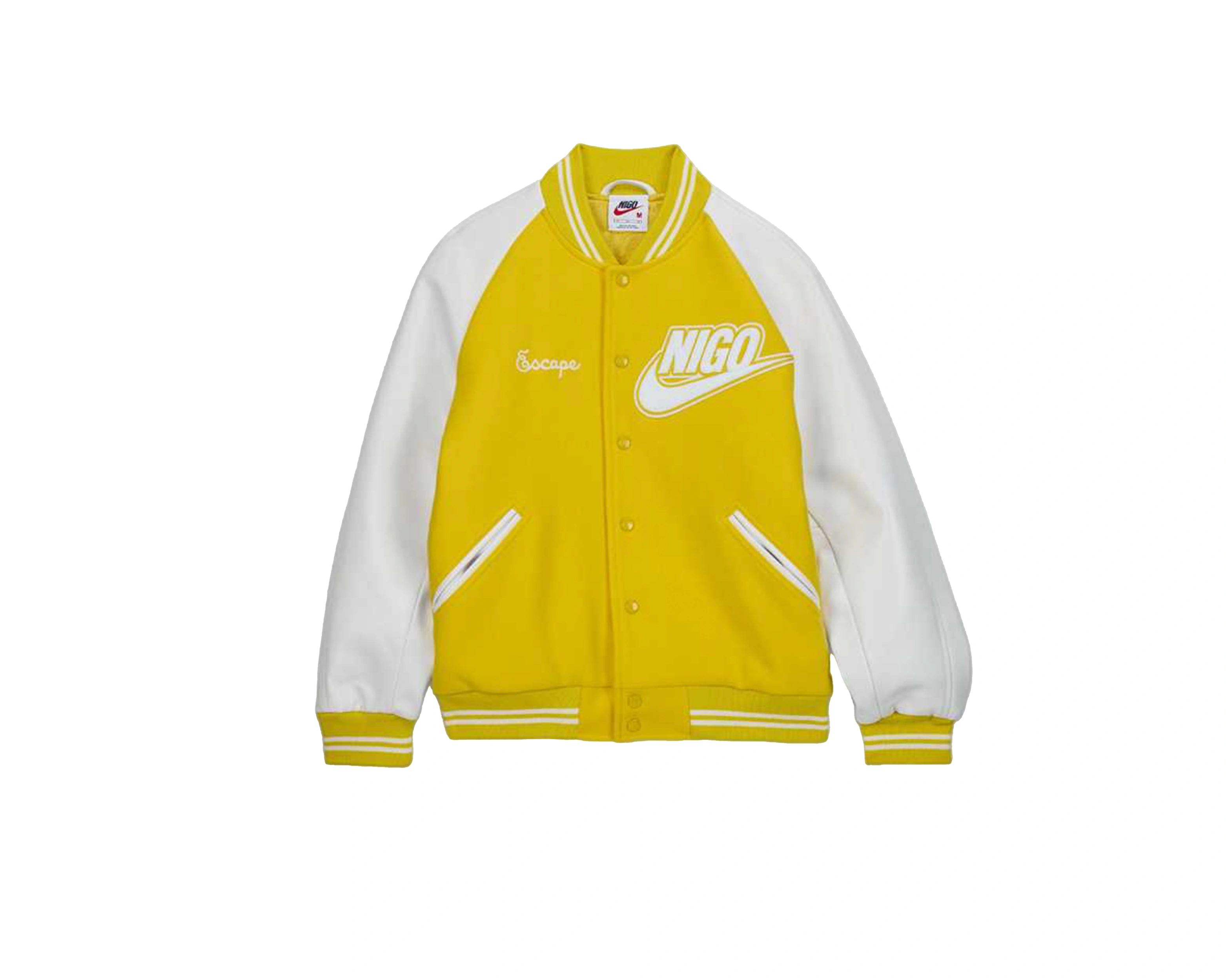 CARRYME/Nigo × Nike NRG Varsity Jacket Yellow (NIGO)