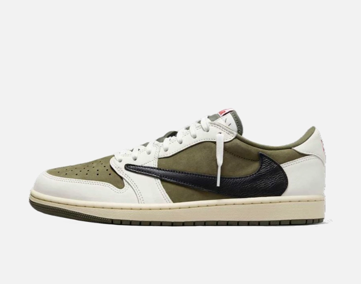 CARRYME/Travis Scott × Nike Air Jordan 1 Low OG SP-T Black Dark Mocha