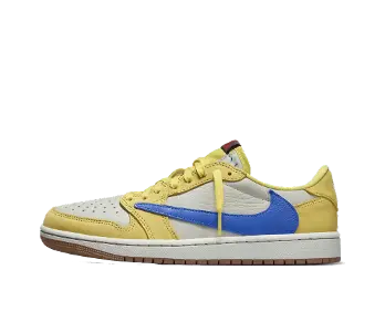 CARRYME/Travis Scott × Nike Air Jordan 1 Low OG SP Reverse Olive