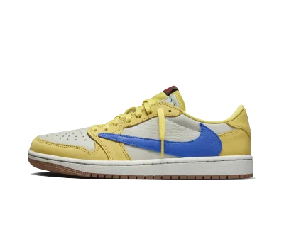 CARRYME/Travis Scott × Nike Air Jordan 1 Low OG Medium Olive (W)