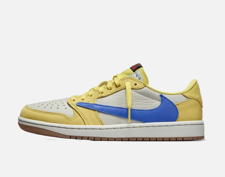 CARRYME/Travis Scott × Nike Air Jordan 1 Low OG SP-T Black Dark Mocha