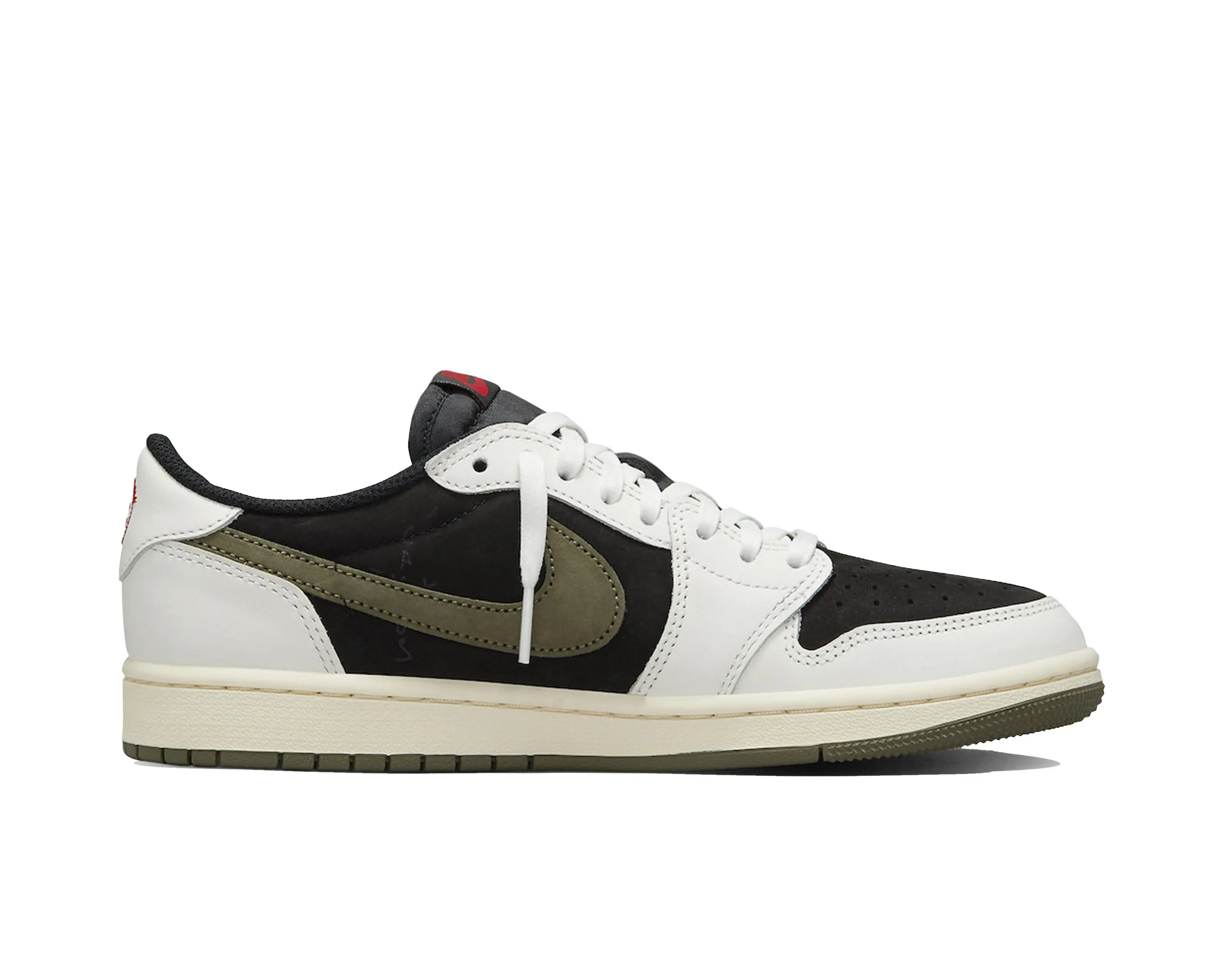 CARRYME/Travis Scott × Nike Air Jordan 1 Low OG Medium Olive (W)