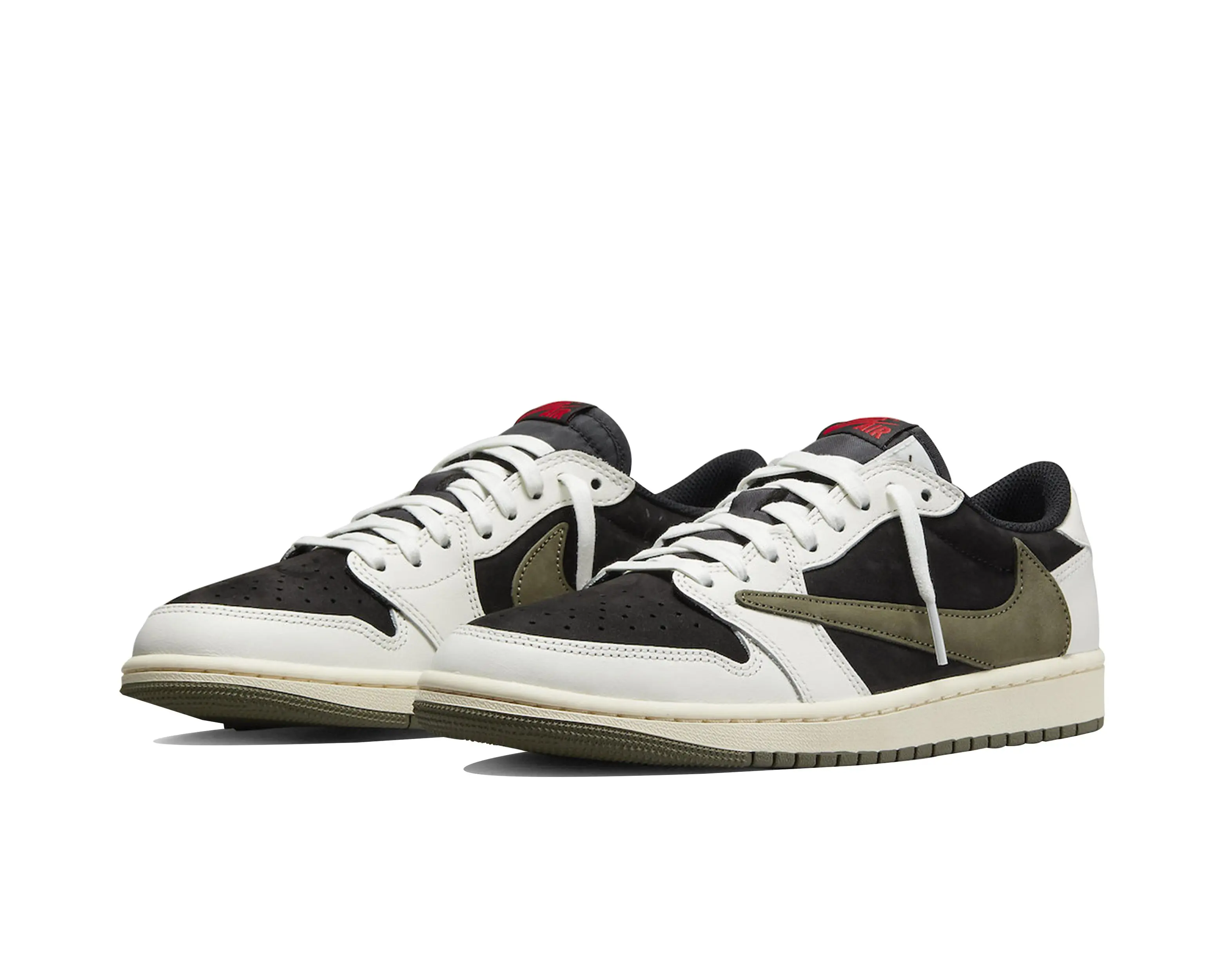CARRYME/Travis Scott × Nike Air Jordan 1 Low OG Medium Olive (W)