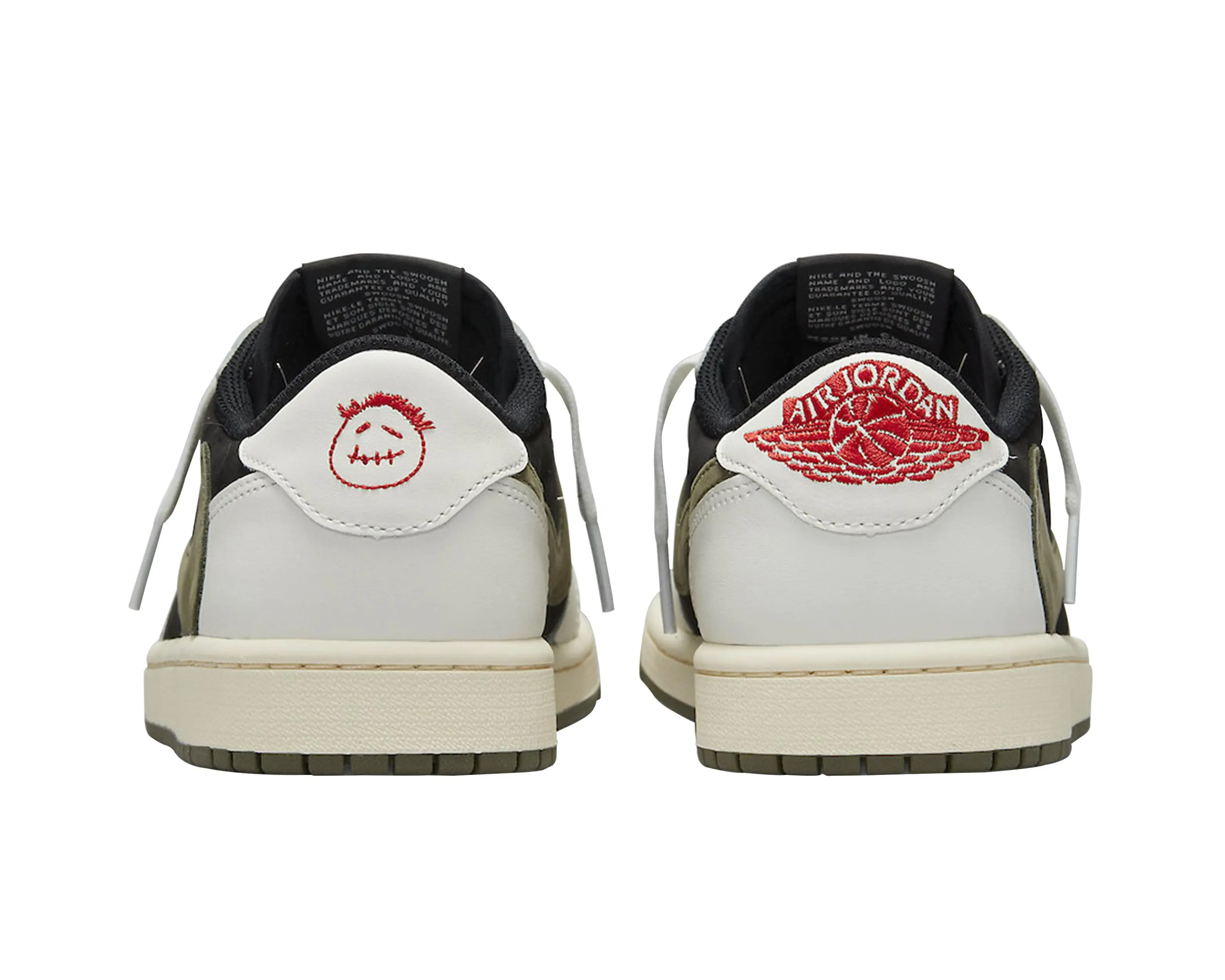 CARRYME/Travis Scott × Nike Air Jordan 1 Low OG Medium Olive (W)