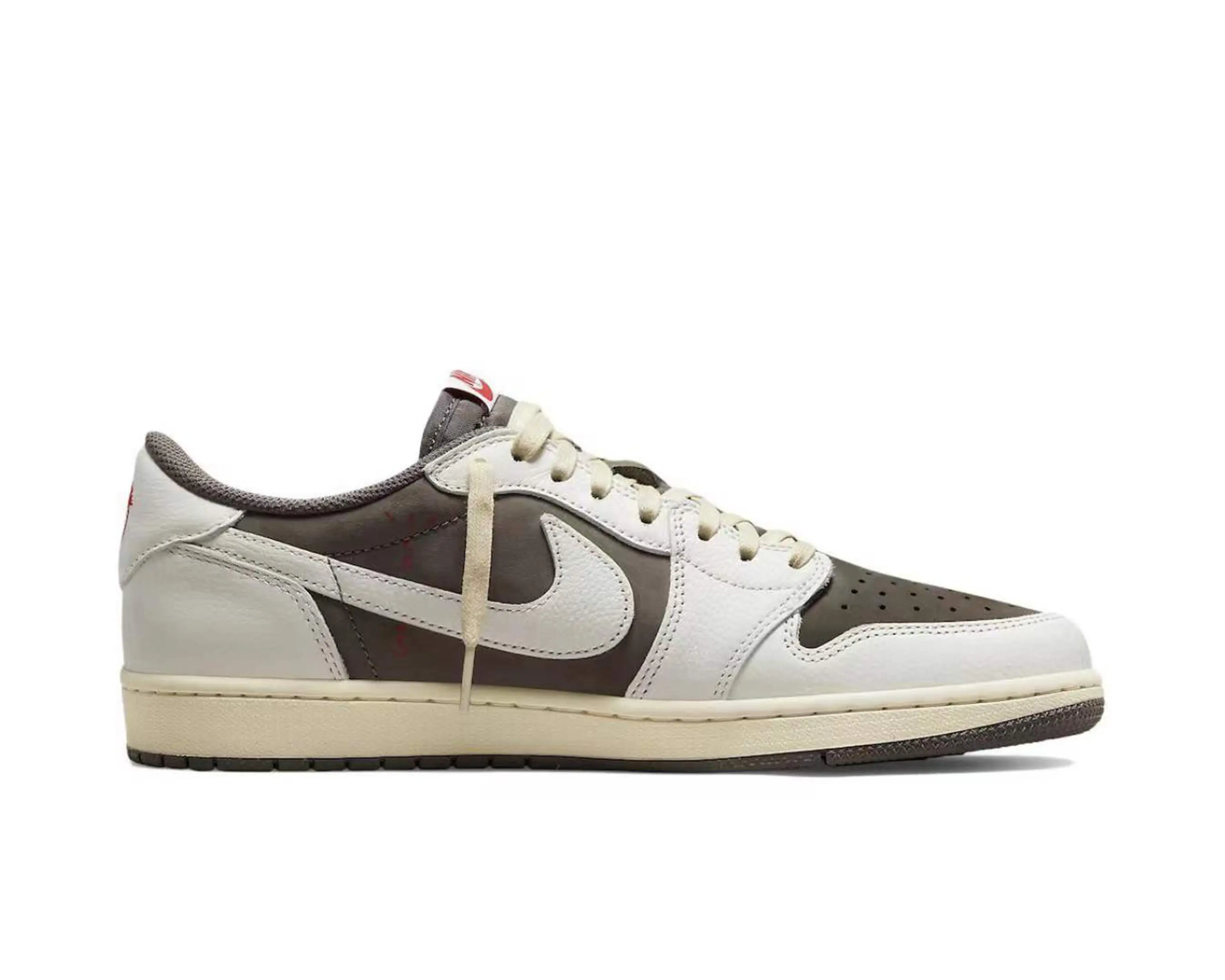 CARRYME/Travis Scott × Nike Air Jordan 1 Low OG SP Reverse Mocha