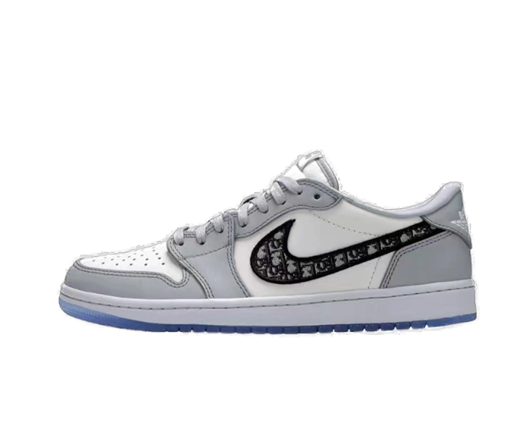 【新品未使用】ディオール グロウ 004 NIKE 24.5 リィリー様 CARRYME/Dior × Nike Air Jordan 1 Low OG Wolf Grey