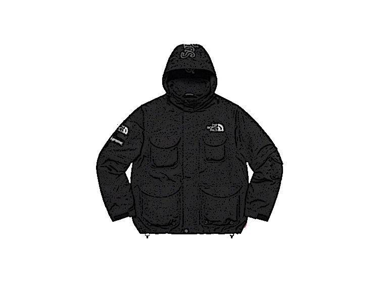 CARRYME/Supreme x The North Face Trekking Convertible Jacket Black