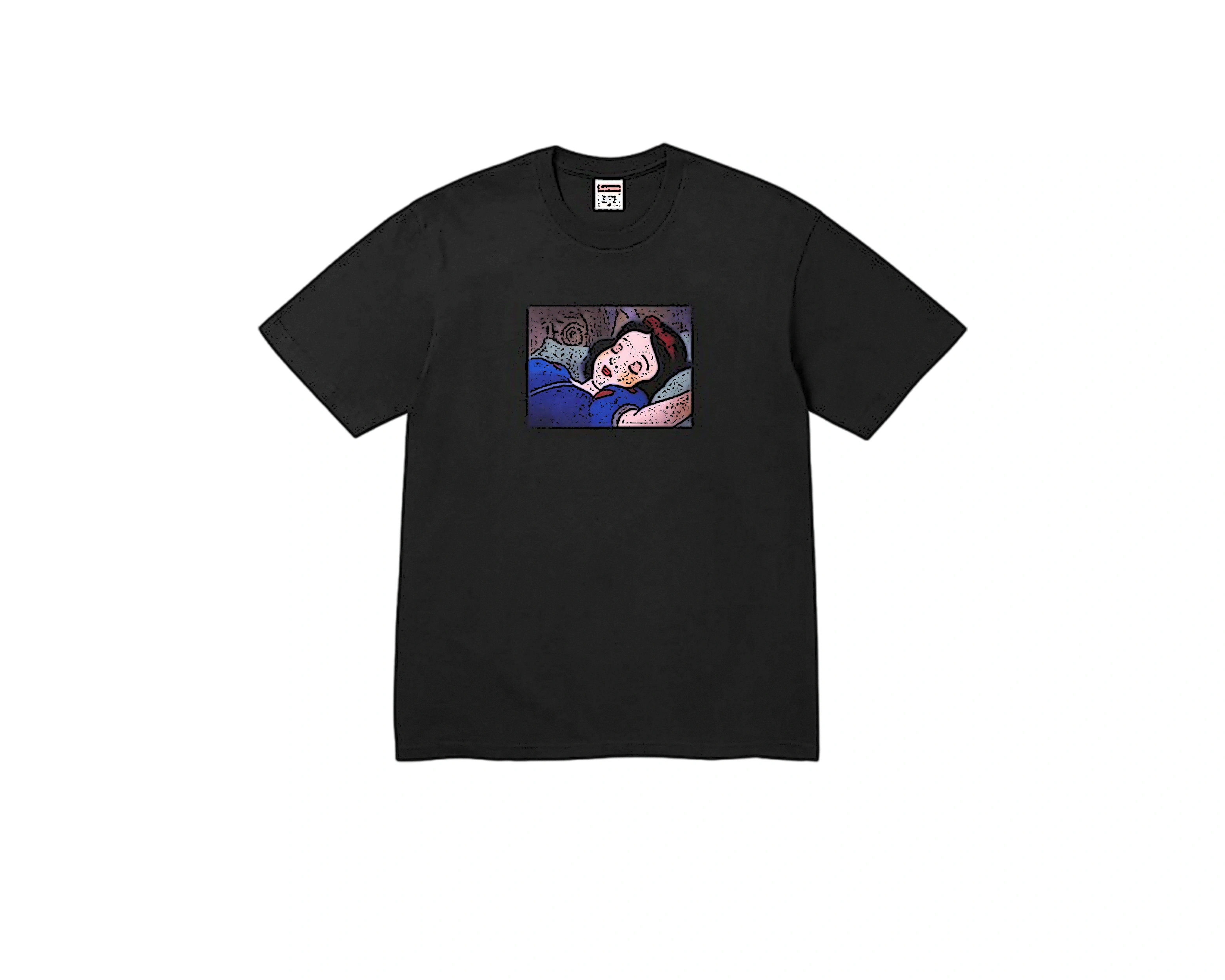 CARRYME/Supreme Snow White Tee Black 