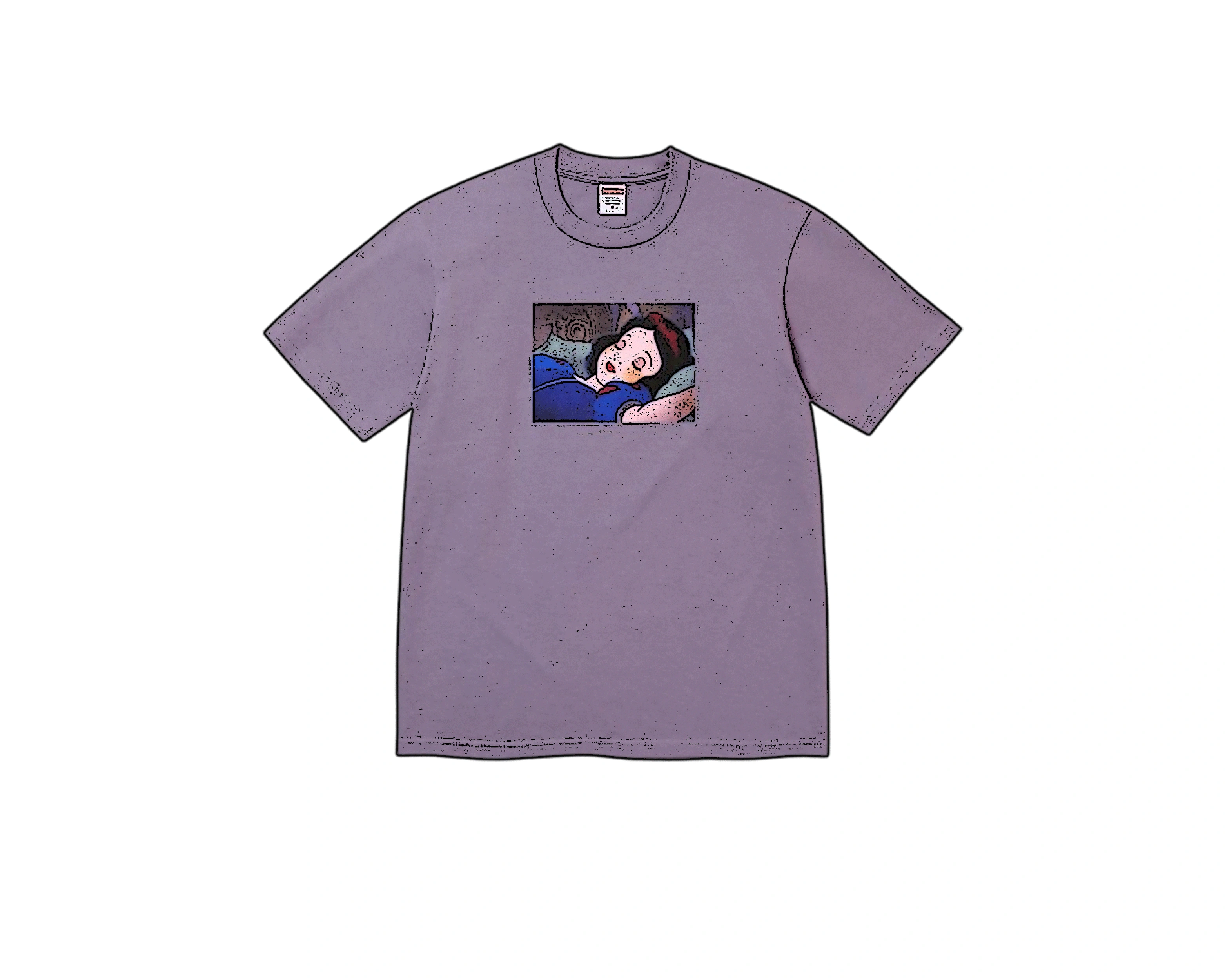 CARRYME/Supreme Snow White Tee Dusty Purple